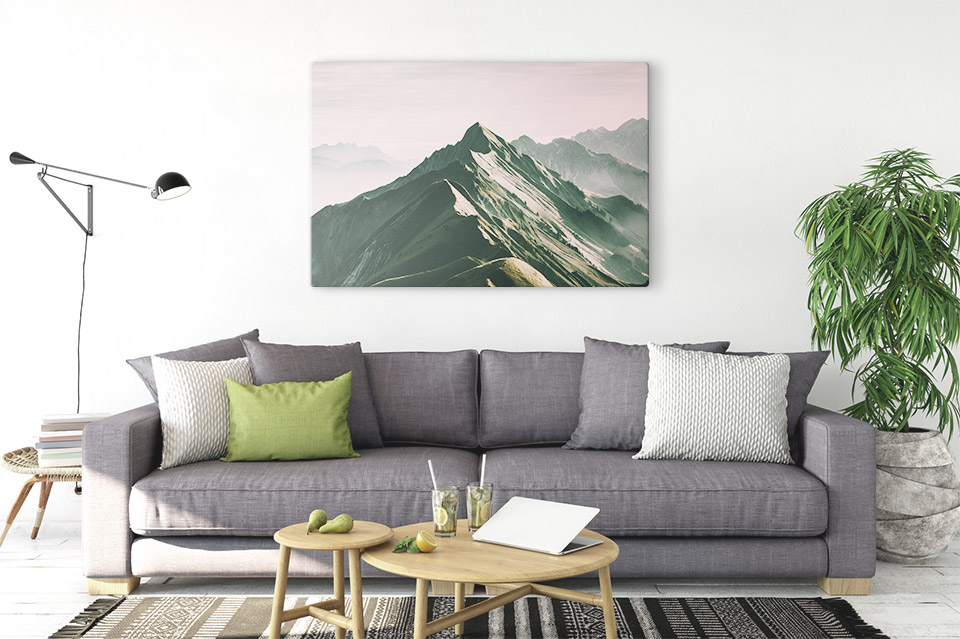 alu dibond druck wohnung